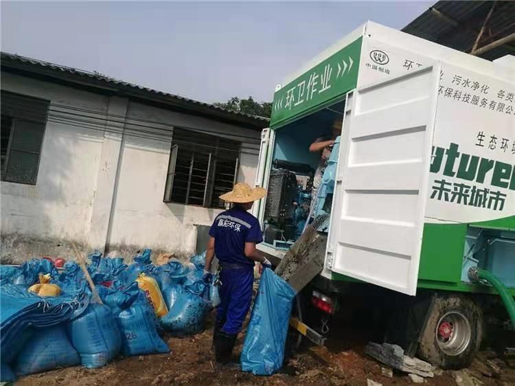 乌尔禾工业污泥压干处理